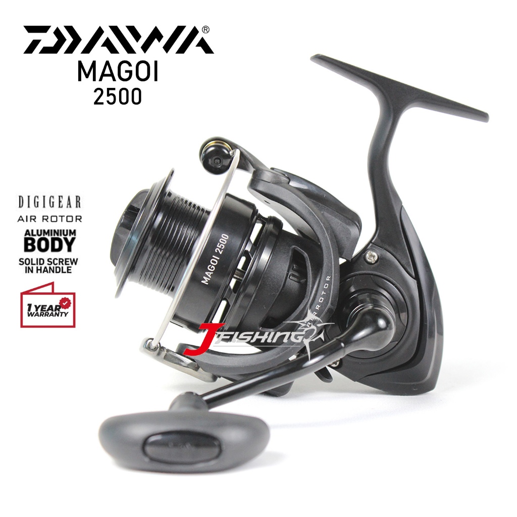 Reel DAIWA Magoi | 2500 3000 4000 | Power Handle | Spinning | Kolam Sungai Danau Muara | Resmi