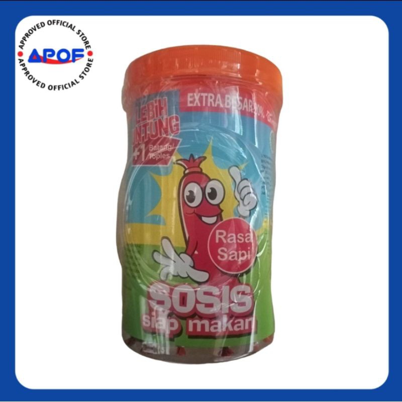 

SOSIS SO NICE rasa sapi isi 24+1 pcs