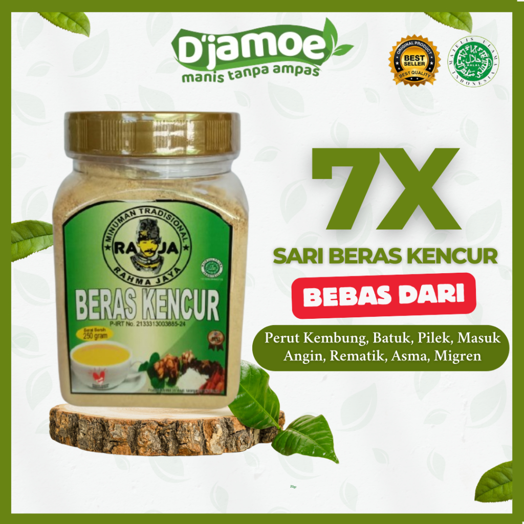 

Jamu Beras Kencur|Jamu Guna Sari|Obat Herbal Tradisional Beras Kencur Bubuk Menjaga Kesehatan Tubuh