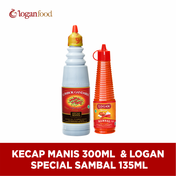 

PAKET HEMAT KECAP MANIS 300AP & SAUS LOGAN SPECIAL 135ML