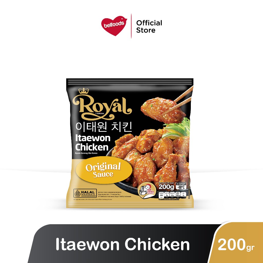 

Belfoods Royal Itaewon Chicken 200 gr