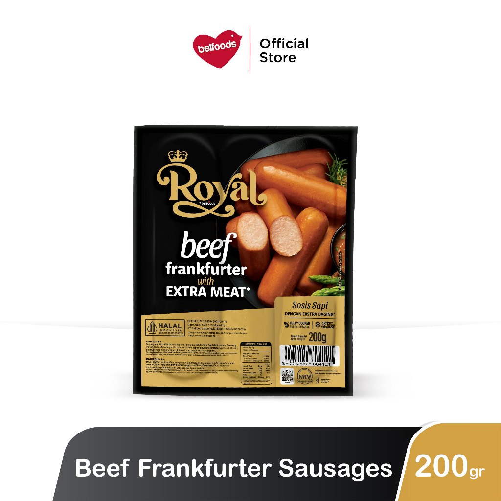 

Royal Beef Frankfurter 200 gr