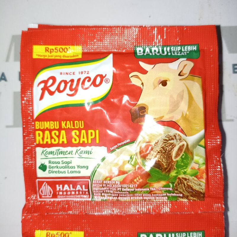 

Royco kaldu sapi penyedap rasa / bumbu masak