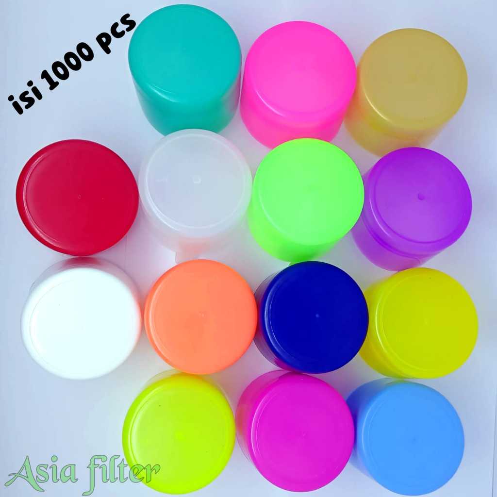 Tutup Galon Panjang 3,5 cm Bahan Original Tutup Polos panjang isi 1000 pcs tutup galon air biru tutu