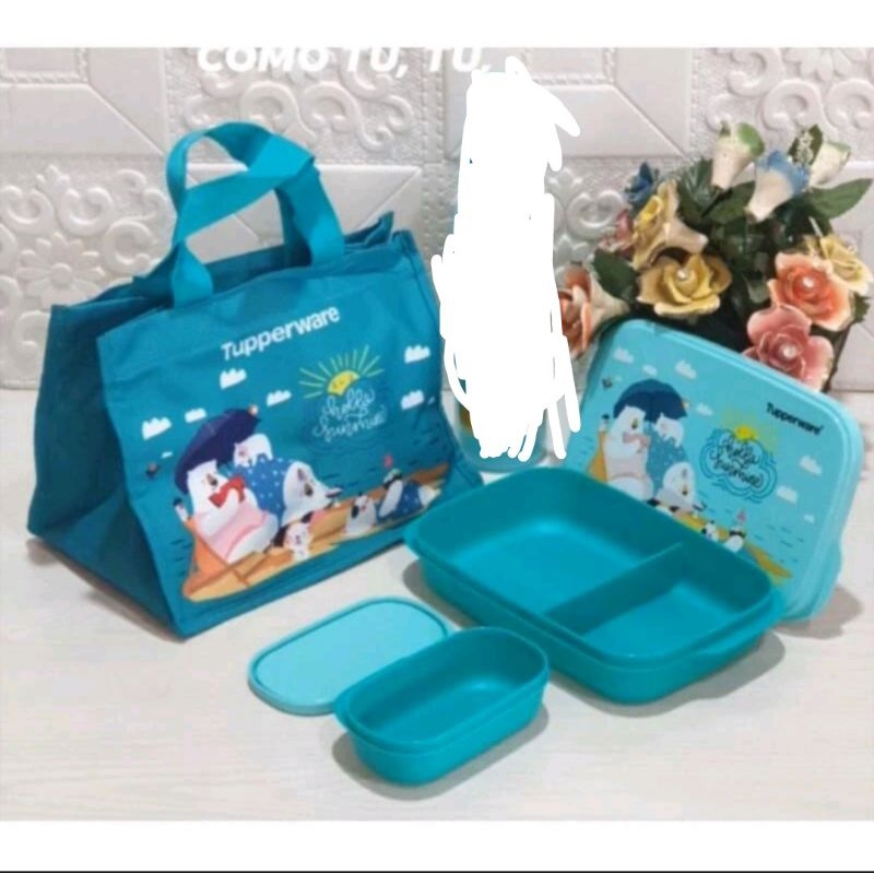 

Foody budy lunch set Tupperware original