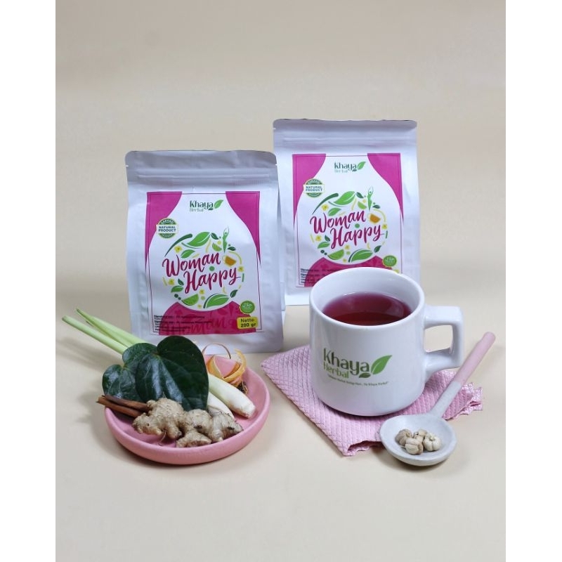 

KHAYA HERBAL - Teh Herbal Varian Woman Happy - Teh Herbal Untuk Mengatasi Masalah Kewanitaan