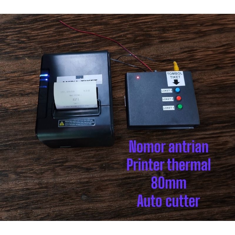 nomor antrian tiketing non kiosk