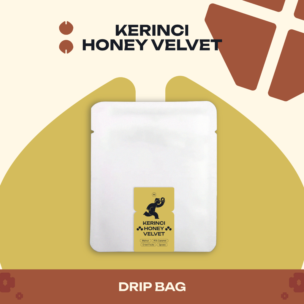 

Drip Bags - Kerinci Honey Velvet - Kopi Arabica - Filter Specialty Coffee by Koro Roasters