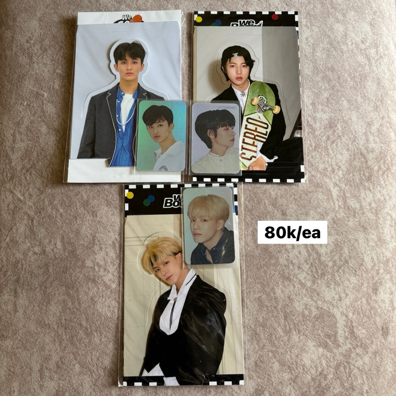 holo set we boom + we go up nct dream