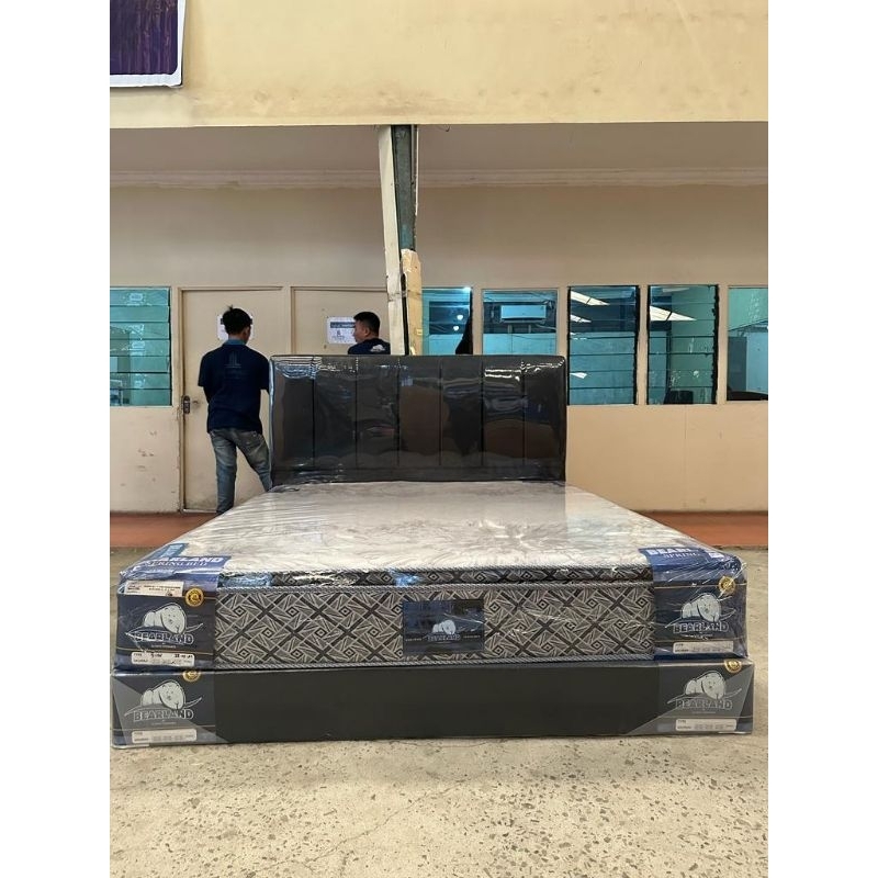 Fullset - SpringBed Kasur Bearland pillow Set Lokal