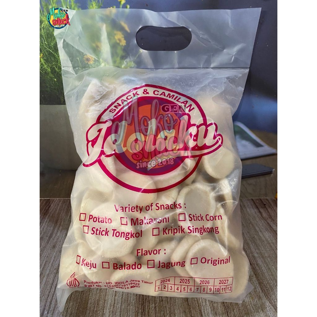 

Amplang Koin Ori pack 250gr