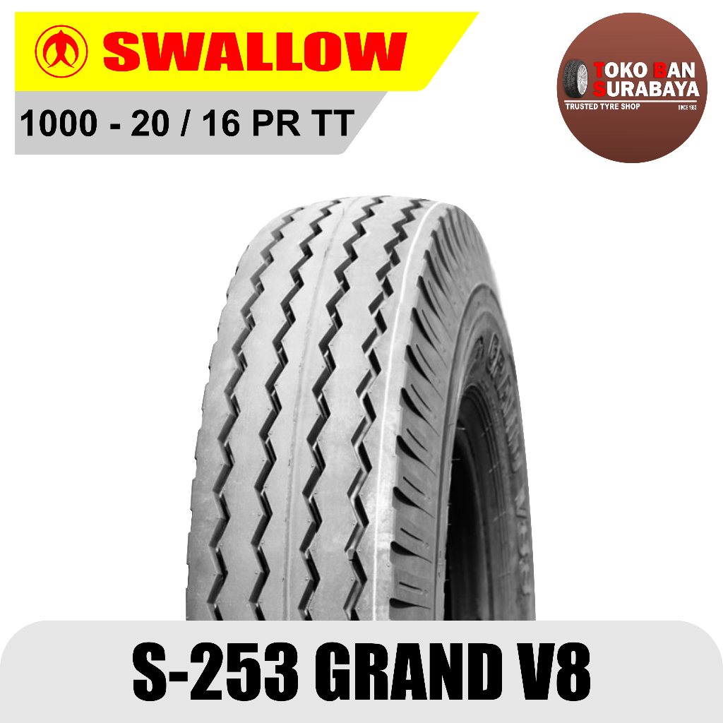 Ban truk swallow grand v8 1000 - 20 / 16 PR TT