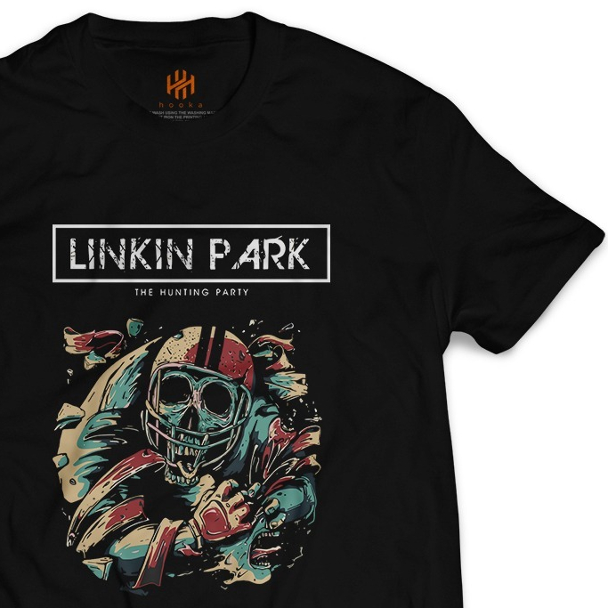 Kaos Linkin Park - The Hunting Party Tshirt Distro Band Metal Bootleg Katun Combed 30s