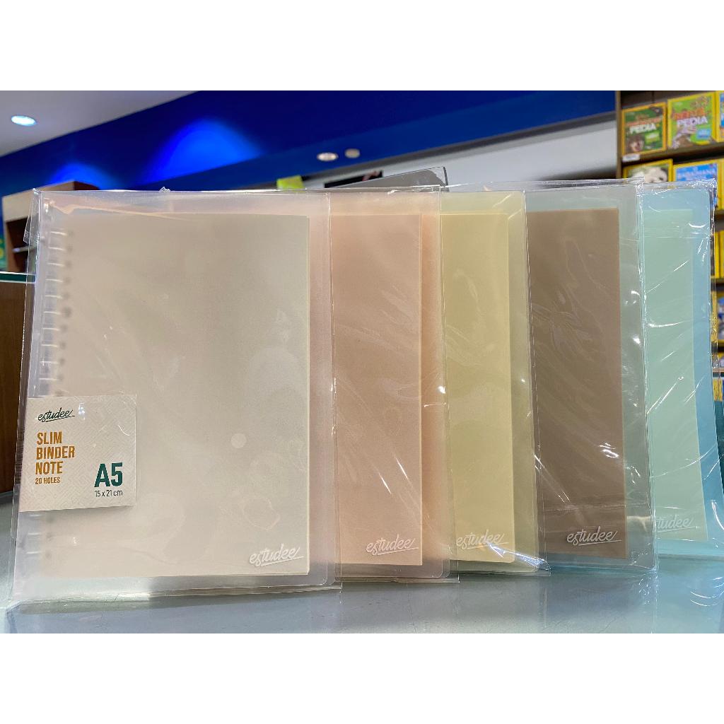 

Gramedia Mal Pekanbaur - (Original) Estudee Binder Note Slim A5 Ivory