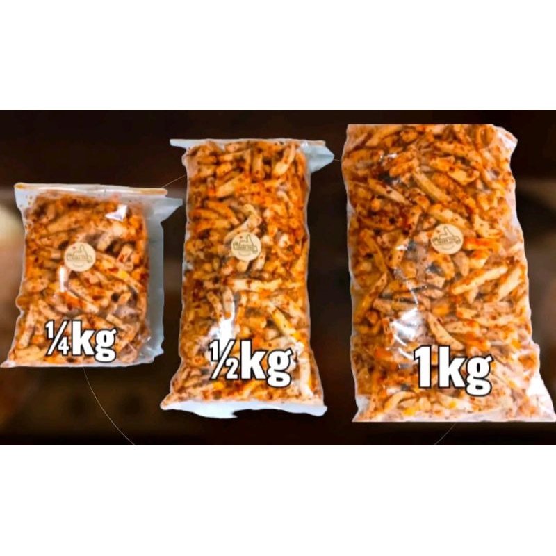 

Basreng kering basreng daun jeruk kemasan 250 gram