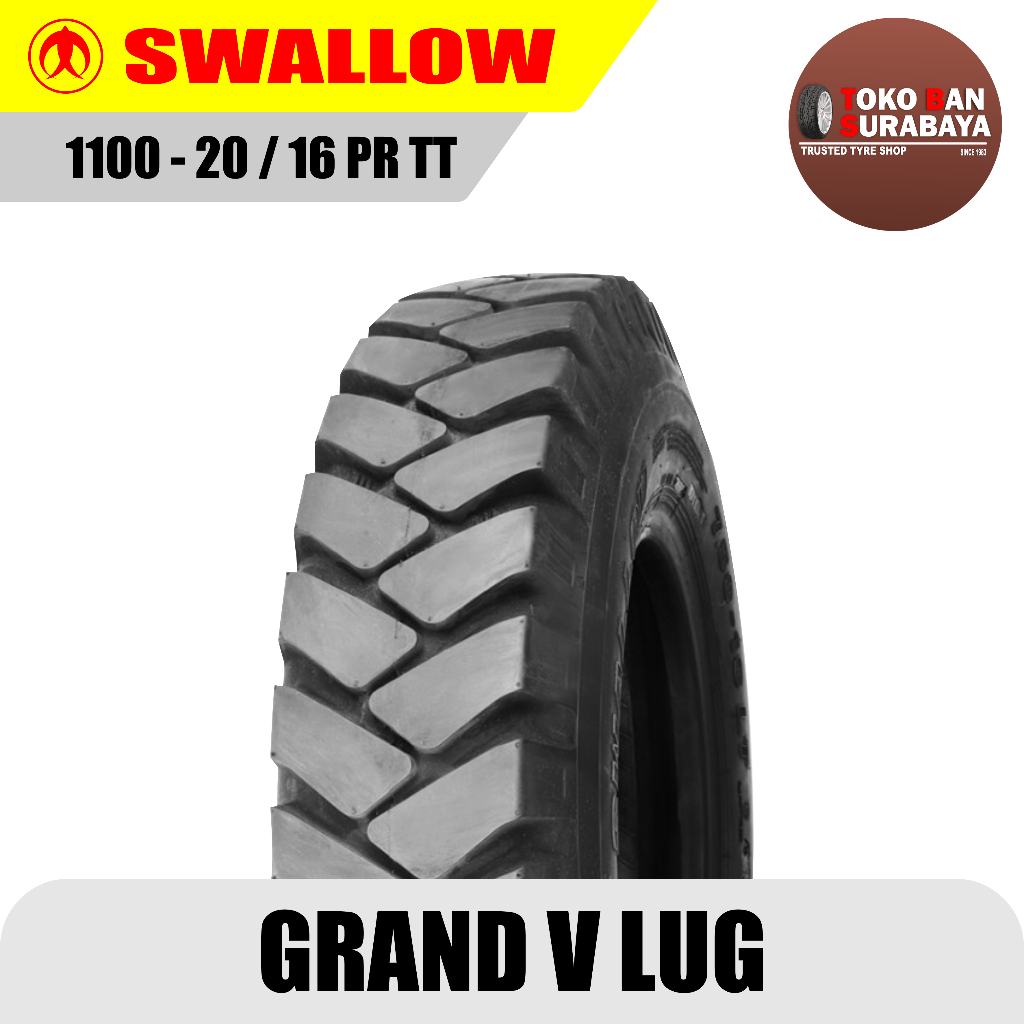 Ban truk swallow grand v lug 1100 - 20 / 16 PR TT