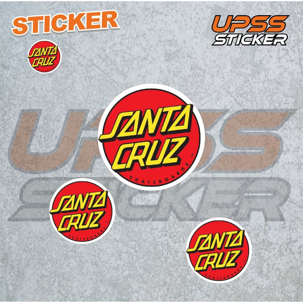 

Stiker Sticker Santa Cruz Case Phone Logo Brand Band Aesthetic Journal Clothing Basic Casing Striping Tempel Label Merk Dinding Graftac Vinyl High Quality decal