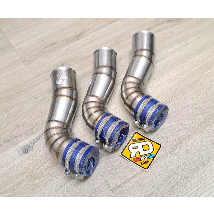 Air Intake Connecting Stainless SPS Vario 125 150 PCX CBU untuk TB BRT dan sejenisnya
