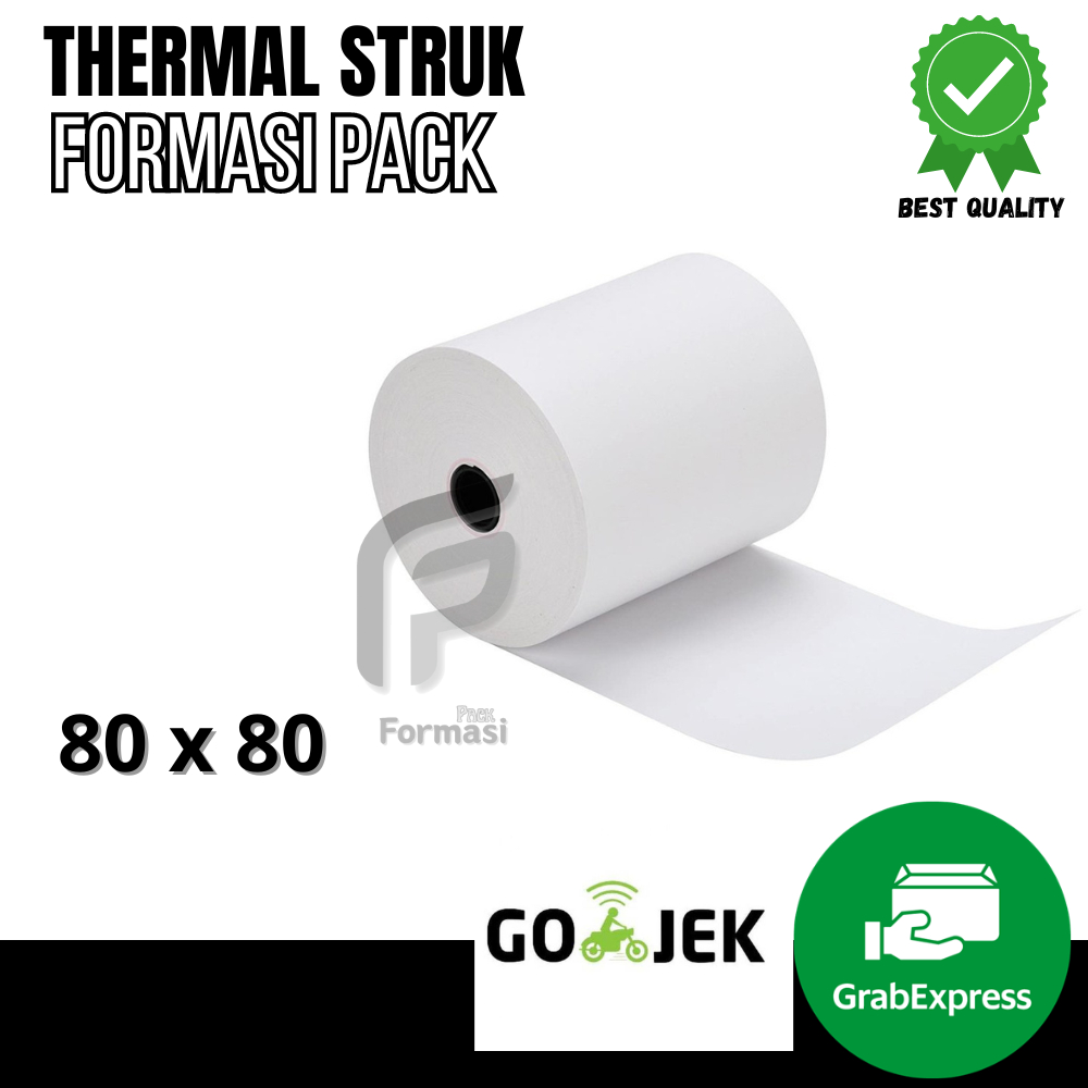 

KERTAS STRUK KASIR, PAPER STRUK KASIR CONTINOUS 80 X 80 TELSTRUK / TELSTRUK HVS 1 PLY 80 X 80 MM