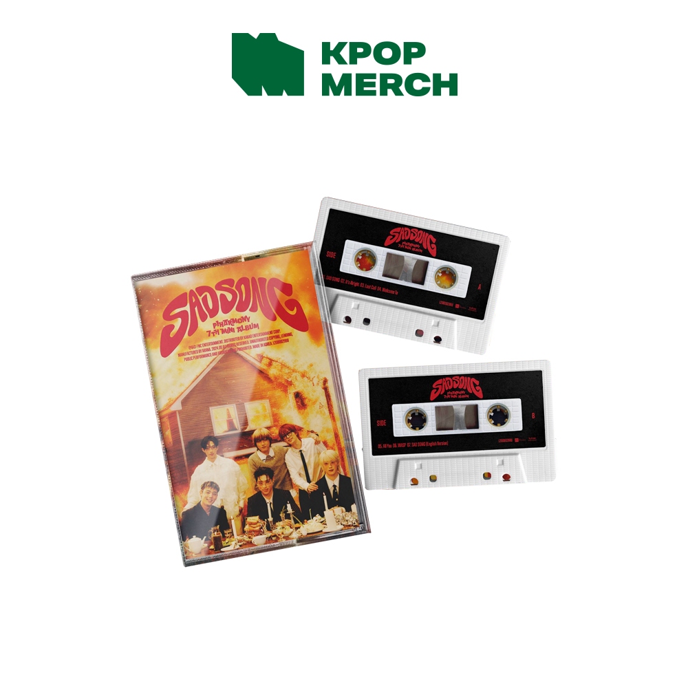 P1Harmony - 7th Mini Album [ SAD SONG ] Cassette Tape ver