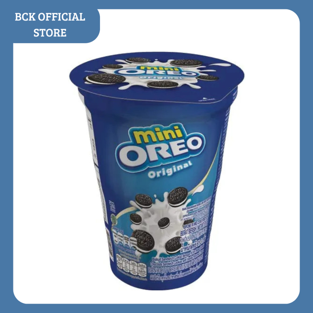 

Oreo Mini Original 61.5gr kemasan Gelas (pcs)