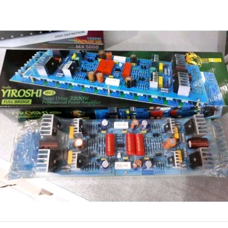 MK9 DRIVER YIROSHI TANPA TR FINAL DAN HEATSINK. MK9