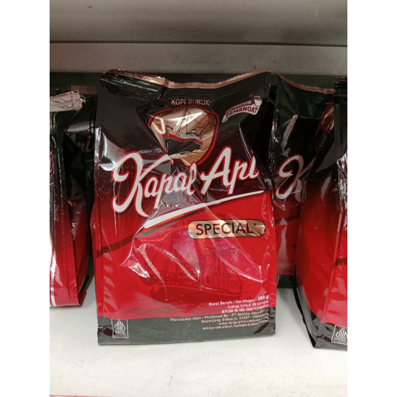 

Kopi Kapal Api Merah Kemasan 380gr Exp Dijamin Lama Berkualitas