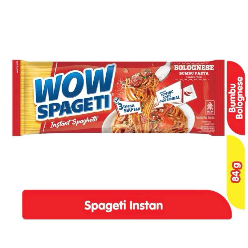 

wow spageti. spagety instan bolognese