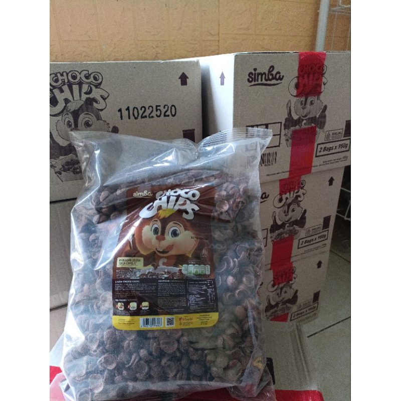 

Cemilan Cereal Choco Chips Simba Kemasan 950gram/Aneka Cemila Kendari