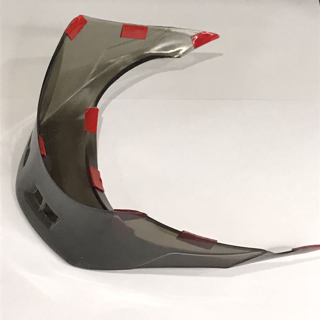 Spoiler Helm / Spoiler Helm Kyoto / Spoiler RSV Lengkap Dengan Baut / Spoiler Lem 3M Untuk Semua Tip