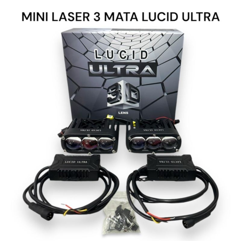 Mini Laser 3 mata Lucid Ultra 3D