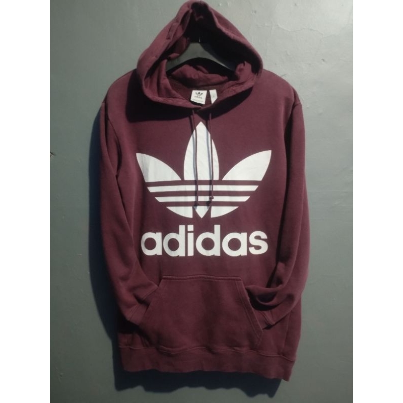 Adidas 3Foil Logo Hoodie Scond Original 100℅ Made In Indonesia
