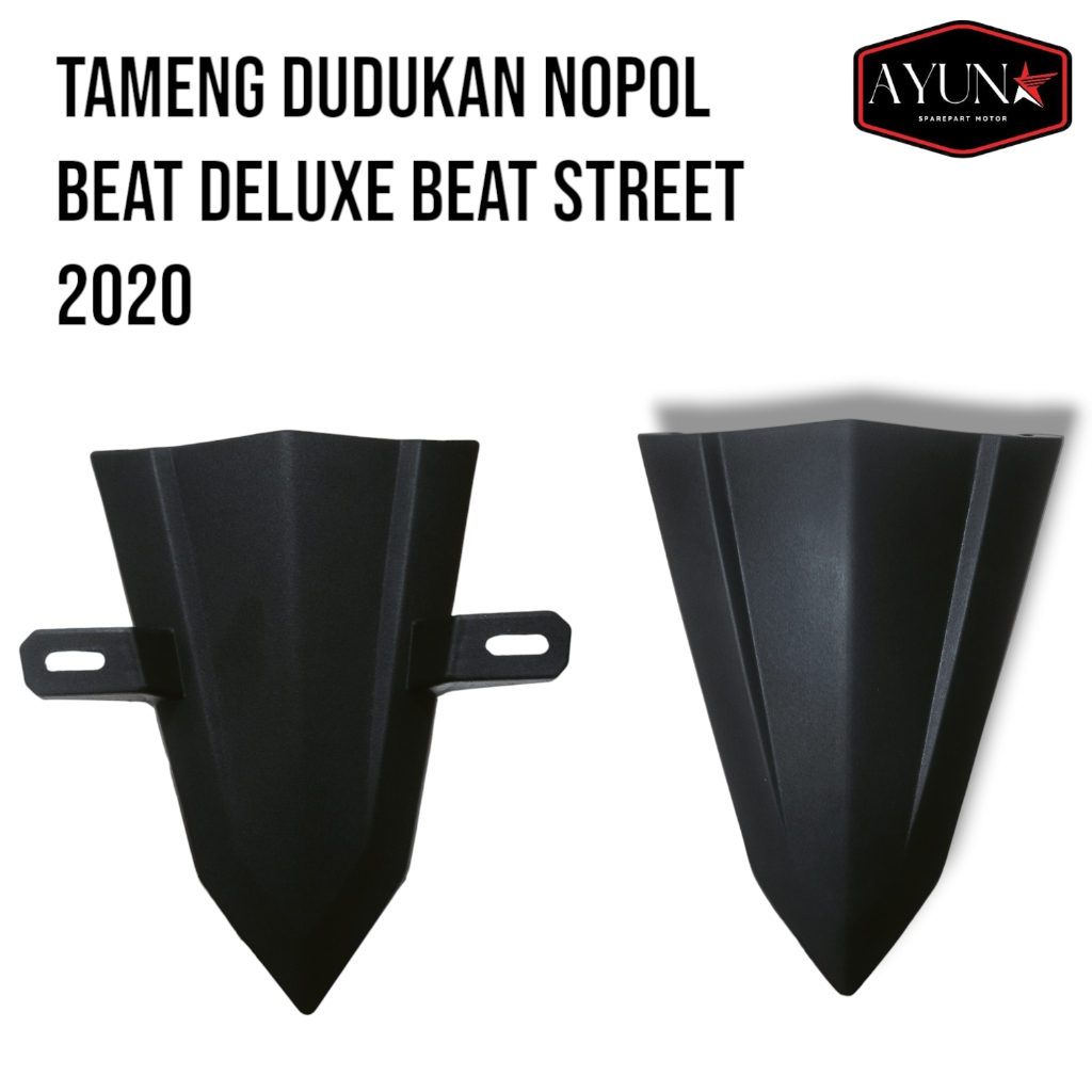 Cover tameng dudukan nopol depan honda beat deluxe cover dasi plat depan beat deluxe 2020
