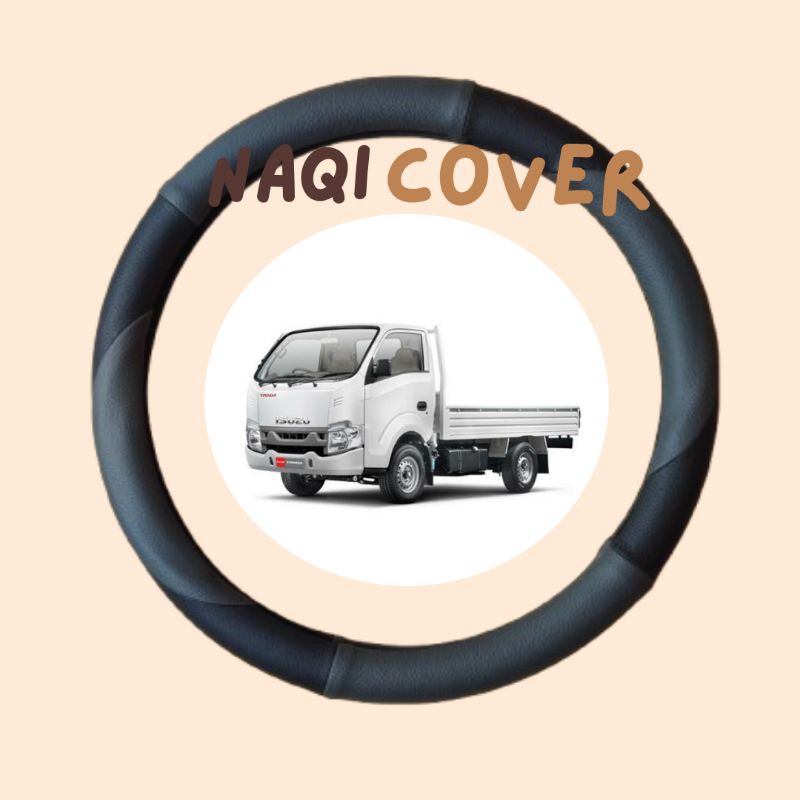 sarung stir,cover stir variasi stir mobil isuzu Traga variasi sabit