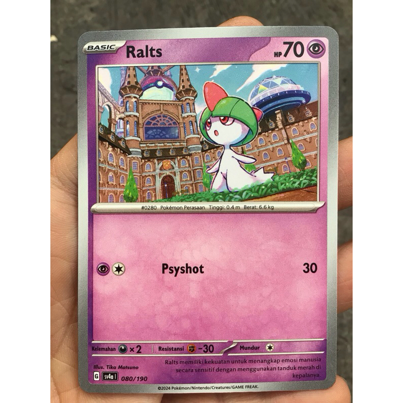 KARTU POKEMON RALTS