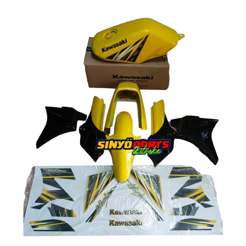 BODY SET NINJA SS KUNING ORIGINAL KAWASAKI
