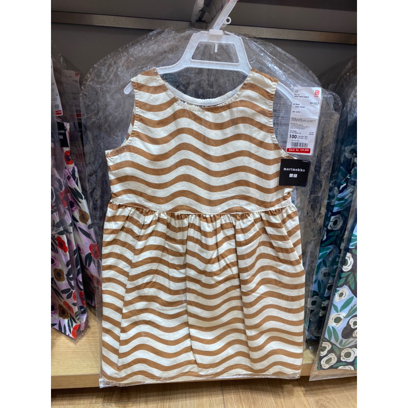 (NEW) UNIQLO X MARIMEKKO DRESS ANAK ORIGINAL STORE