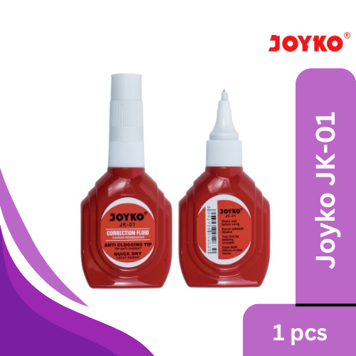 

Tip-Ex Cair Joyko - 1pcs (JK-01 Correction Fluid)