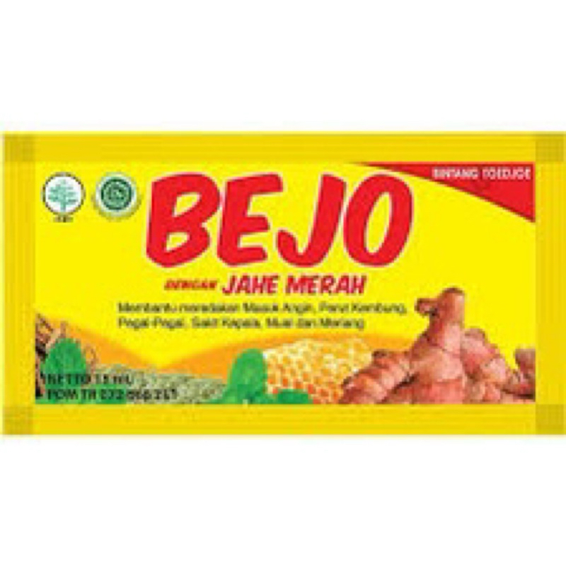 

Bejo Jahe Merah / 1 Sachet