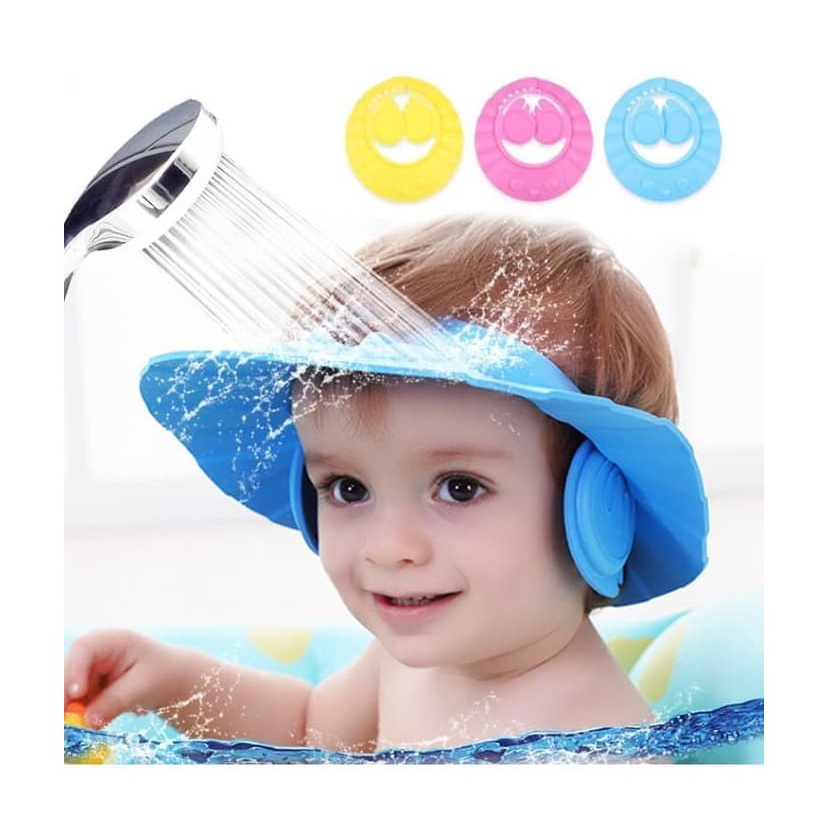 BORONG SEBELUM KEHABISAN topi keramas anak penutup telinga shower cap kids BB27 KODAKI