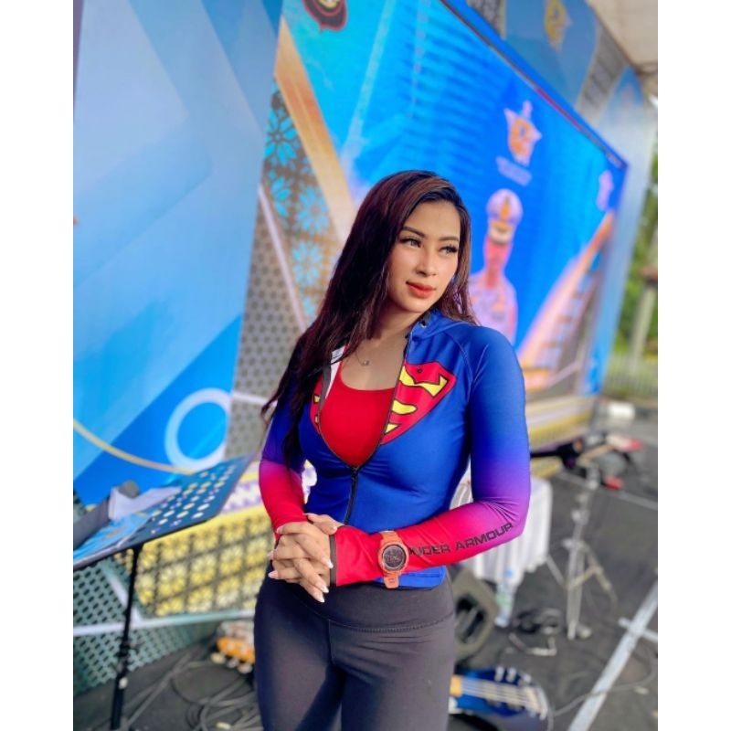 SET BAJU SENAM WANITA SXB SPORT BAJU LENGAN PANJANG HODIE DAN LEGGING OLAHRAGA SENAM/AEROBIC/ZUMBA/G