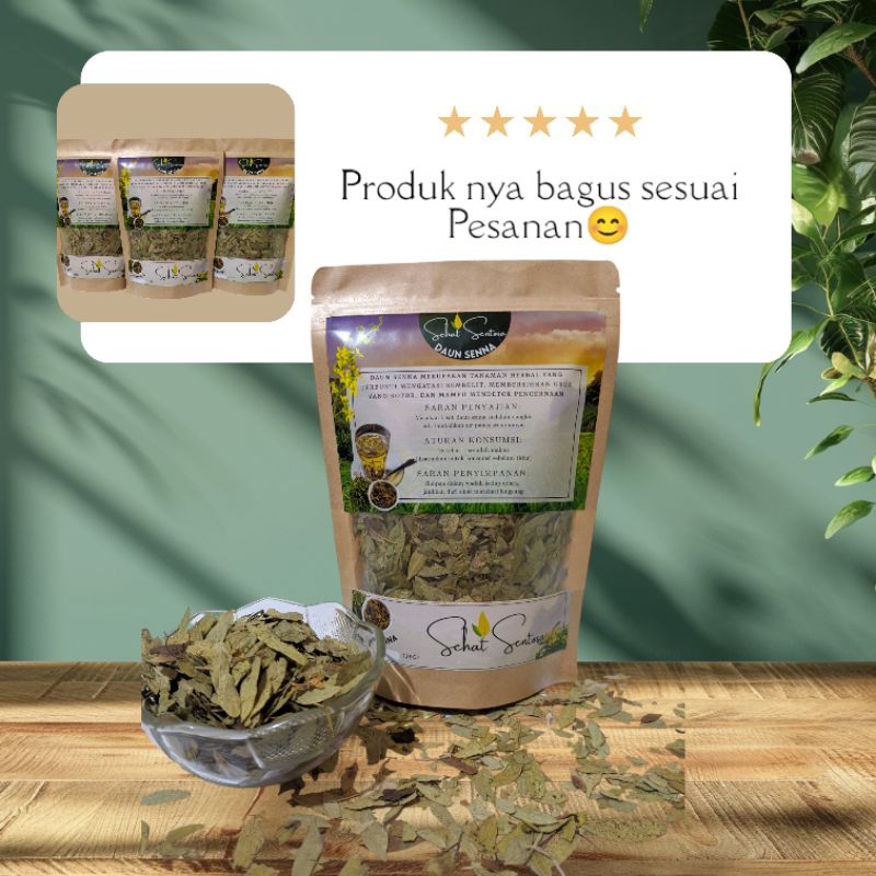 

Senna Leaf Tea Pembersih Usus 100gr-Detox Usus Kotor | Daun Senna |Daun Jati Cina