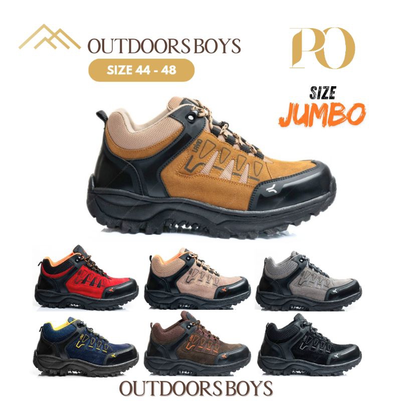 Lavio Sepatu Pria Safety Boots High Premium Quality Elektra Booster Mood Hiking Proyek Outdoor Size 