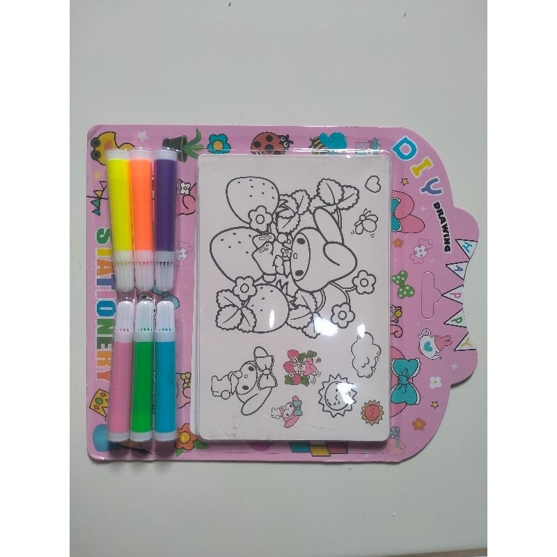 

set mewarnai Sanrio + spidol