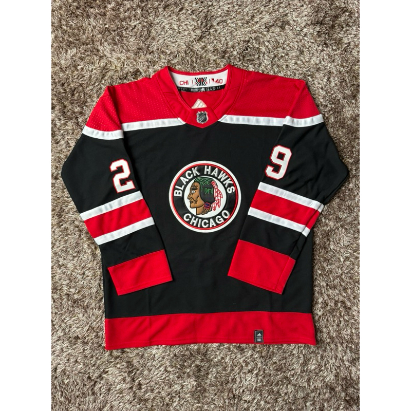 Chicago Blackhawks NHL jersey BNWOT baju olahraga adidas national hockey league jersey pakaian olahr