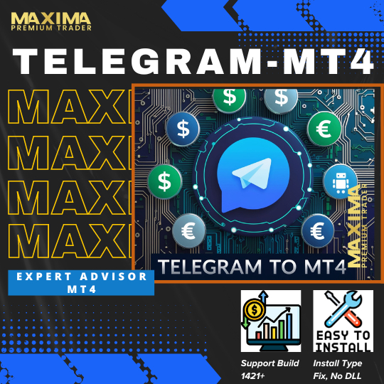 Trading Tools Utilities Telegram To MT4 Receiver v3.20 - NODLL