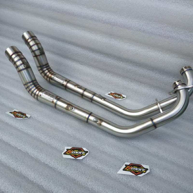 Header knalpot pipa knalpot leher knalpot MX KING, MX NEW, MX OLD malaysia style