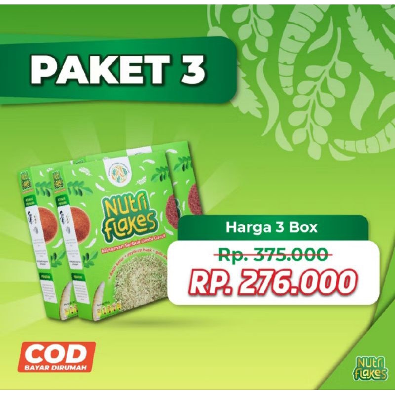 

NUTRIFLAKES PAKET 3 BOX