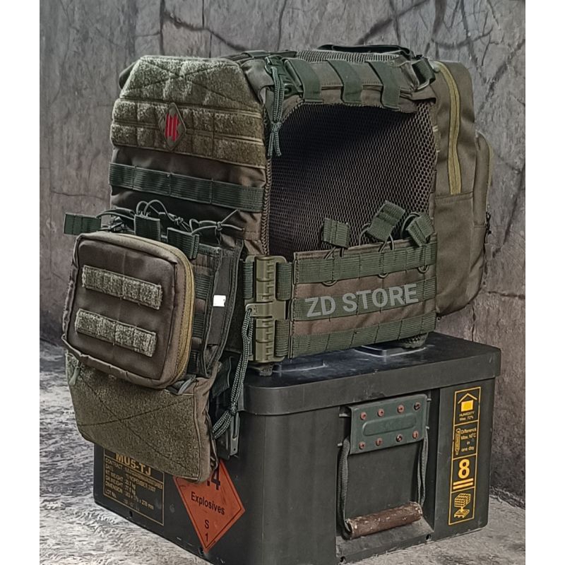 Body Vest Tactical Black Viper Dublikat HIJAU/Body Vest Tactical Hijau