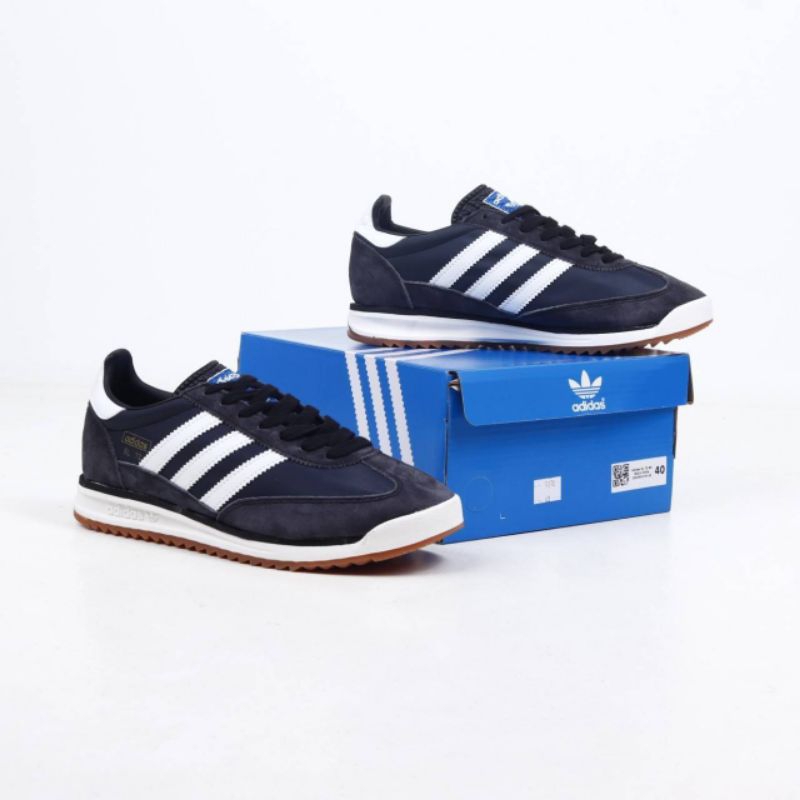 Sepatu Pria Adidas SL 72 RS Black White | Brand New In Box | Proud Sneakers Official